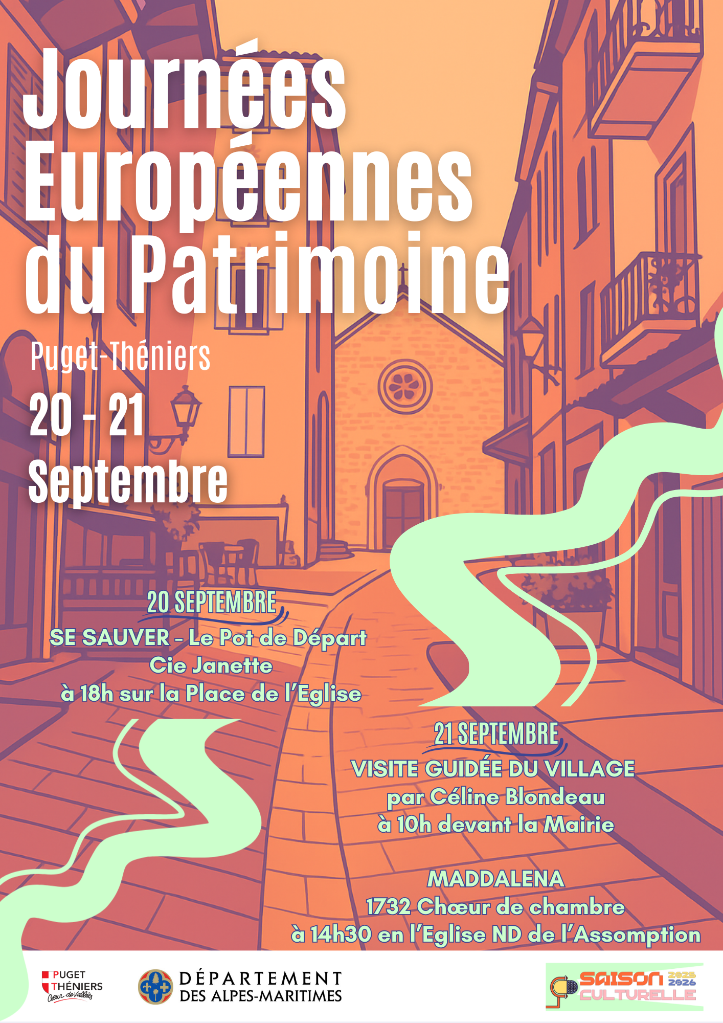 Journées Européenne du Patrimoine 2025 Puget-Théniers