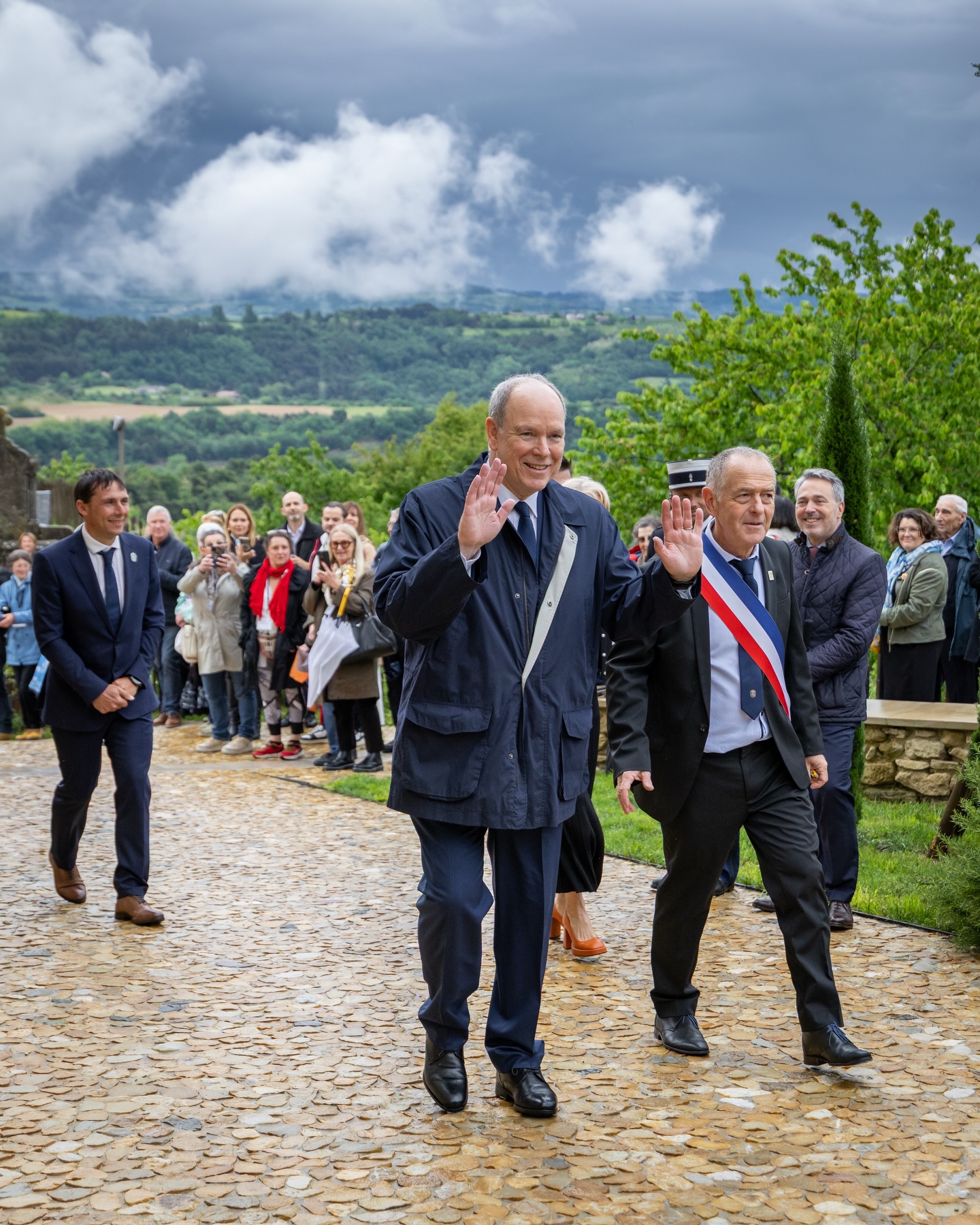 Déplacement princier dans la Drôme et l’Indre-et-Loire