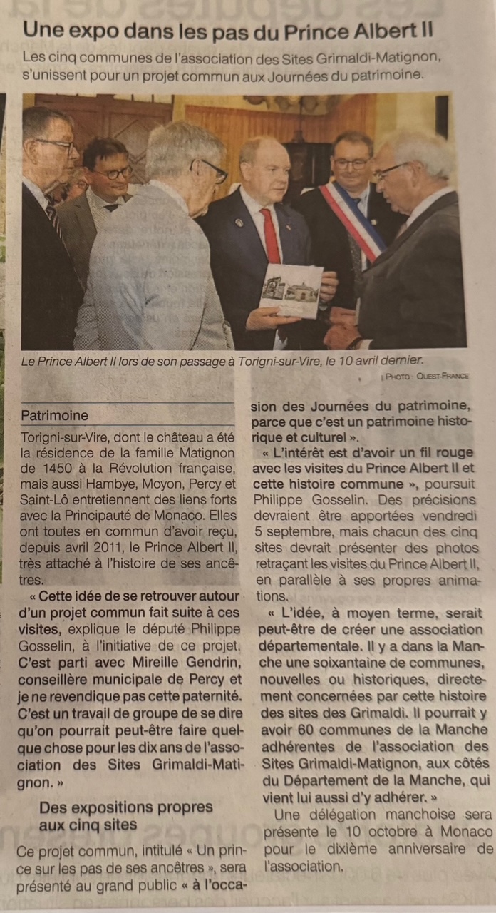 Une expo dans les pas du Prince Albert II