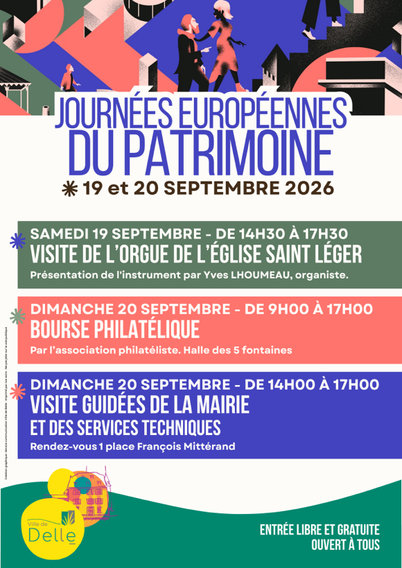 Delle célèbre les Journées Européennes du Patrimoine Delle célèbre les Journées Européennes du Patrimoine