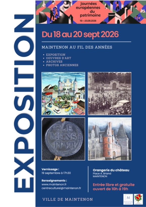 Maintenon célèbre les Journées Européennes du Patrimoine Maintenon célèbre les Journées Européennes du Patrimoine