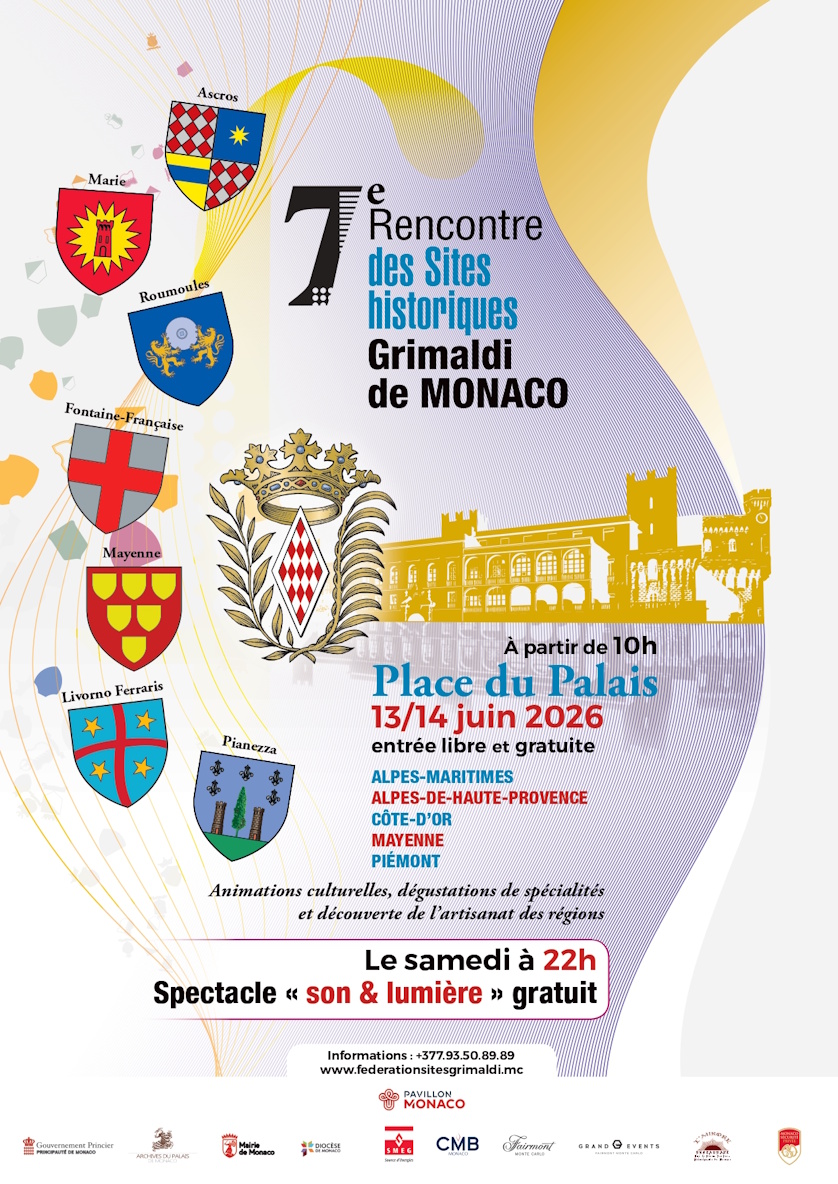 7ème rencontre des sites historiques Grimaldi de Monaco
