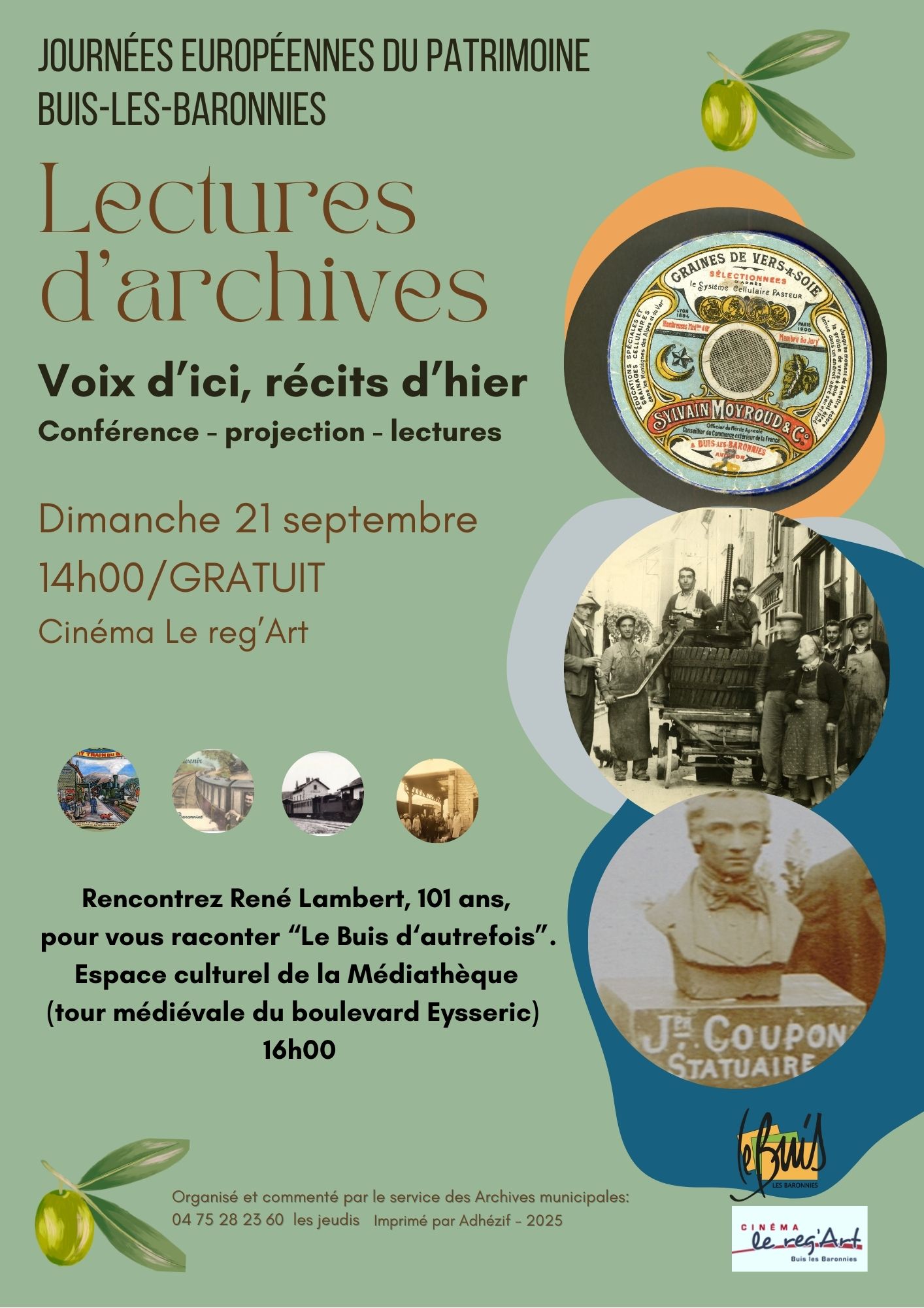 Journées Européenne du Patrimoine 2025 Buis-les-Baronnies