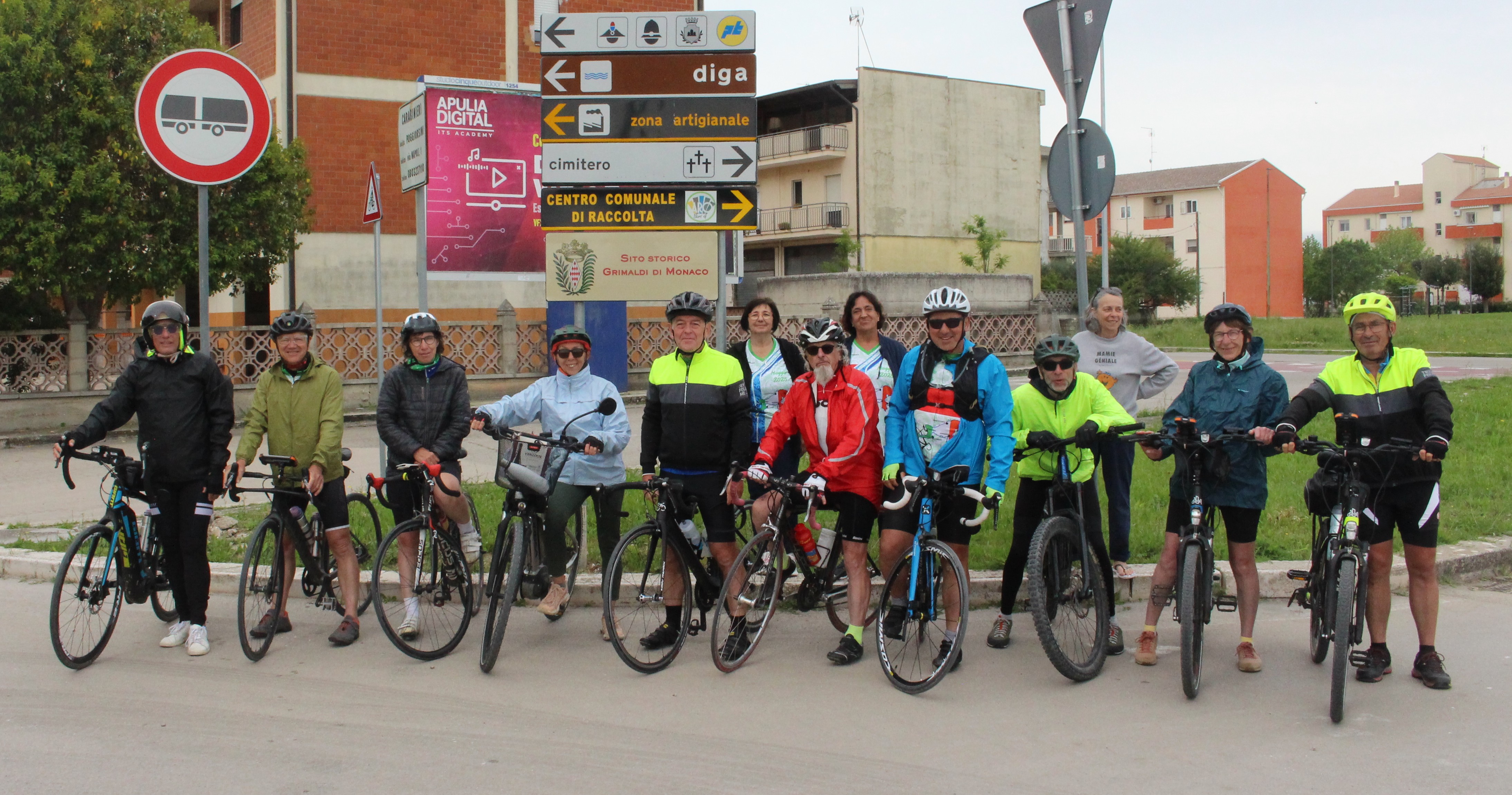 à vélo chez nos amis italiens - Mai 2025