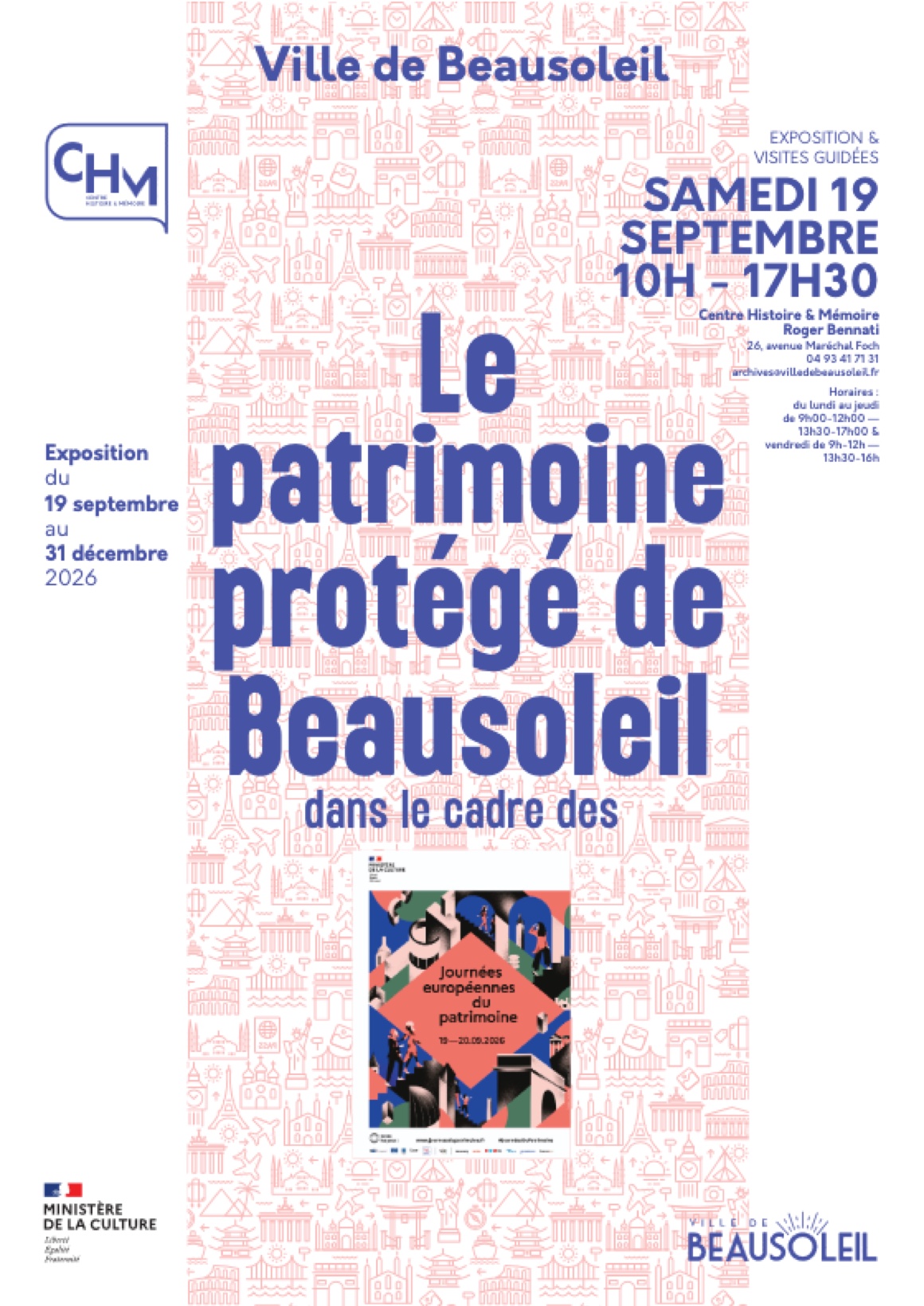 Le patrimoine protégé de Beausoleil